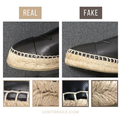 chanel espadrilles authentic vs fake|where to buy chanel espadrilles.